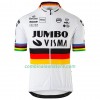 Combinaison Cycliste + Cuissard à Bretelles 2020 Team Jumbo-Visma UCI World Champion N001